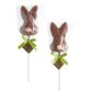 Splendid Milk Chocolate Bunny Lollipops Set Of 2 image number 0