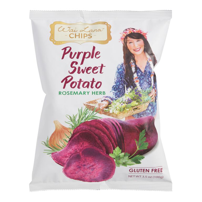 Wai Lana Rosemary Purple Sweet Potato Chips image number 1