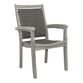 Helena Gray All Weather Outdoor Stacking Dining Armchair image number 0