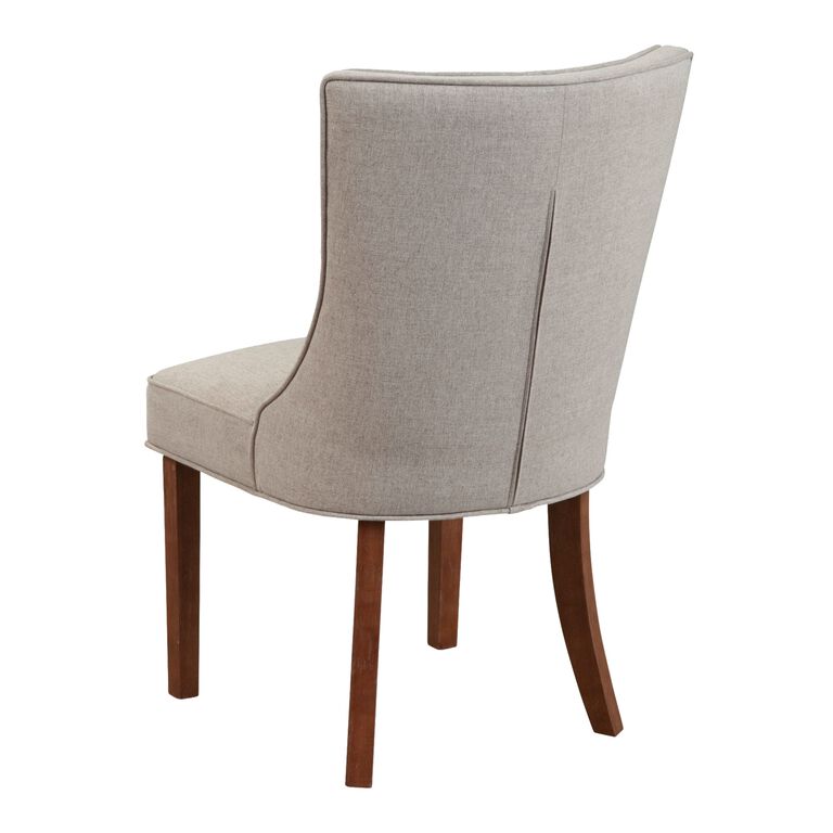 Longmount Beige Upholstered Dining Chair Set of 2 image number 4