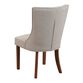 Longmount Beige Upholstered Dining Chair Set of 2 image number 3