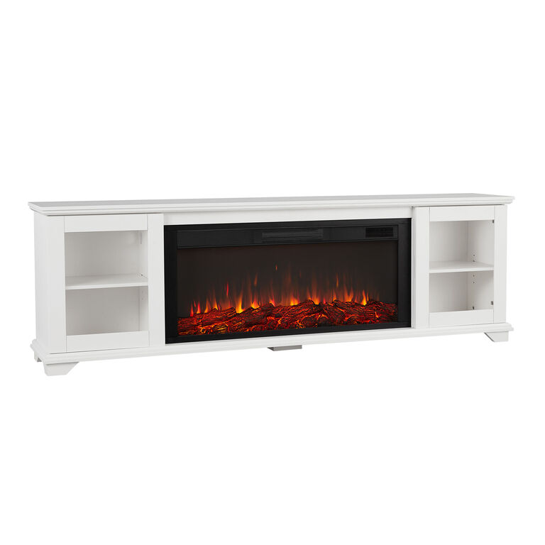 Winde Wood Electric Fireplace Media Stand image number 1