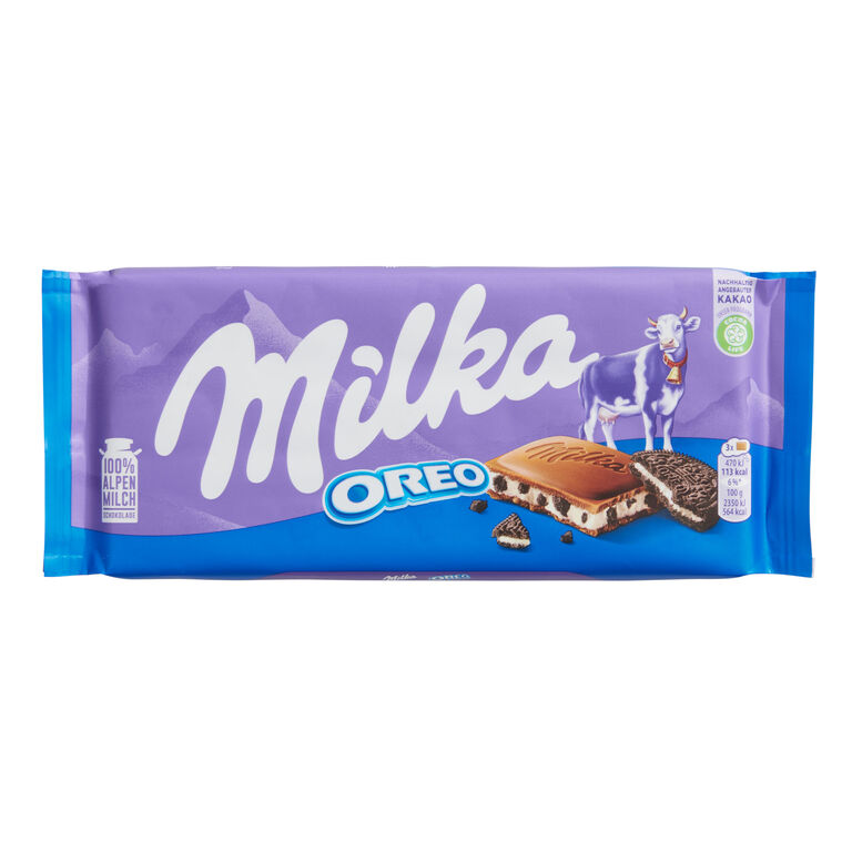 Milka Oreo Milk Chocolate Bar Set of 2 image number 1