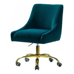 Alton Velvet Upholstered Office Chair