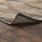 Sylmar Natural And Blue Geometric Jute Area Rug image number 3