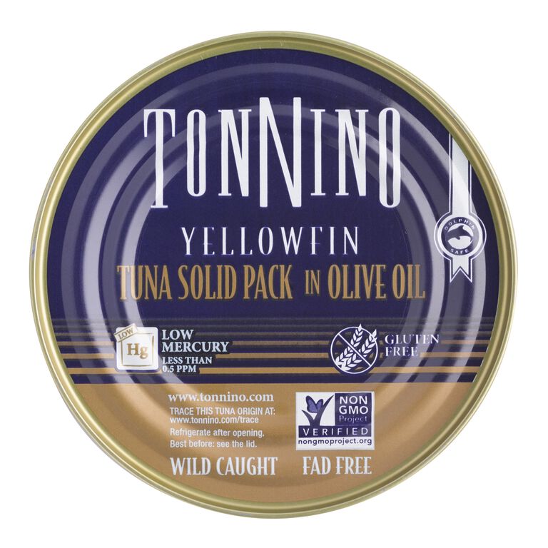 Tonnino Yellowfin Tuna Solid Pack In Olive Oil image number 1