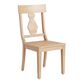 Avila Washed Natural Wood Dining Chairs Set of 2 image number 0