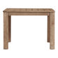 Corsica Square Light Brown Eucalyptus Outdoor Dining Table image number 2