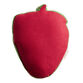 Red Strawberry Shaped Indoor Outdoor Throw Pillow image number 2