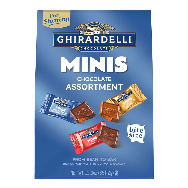Ghirardelli Minis Chocolate Squares Assortment Large Bag image number 1
