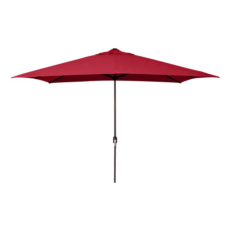 Rectangular Solid Patio Umbrella image number 1