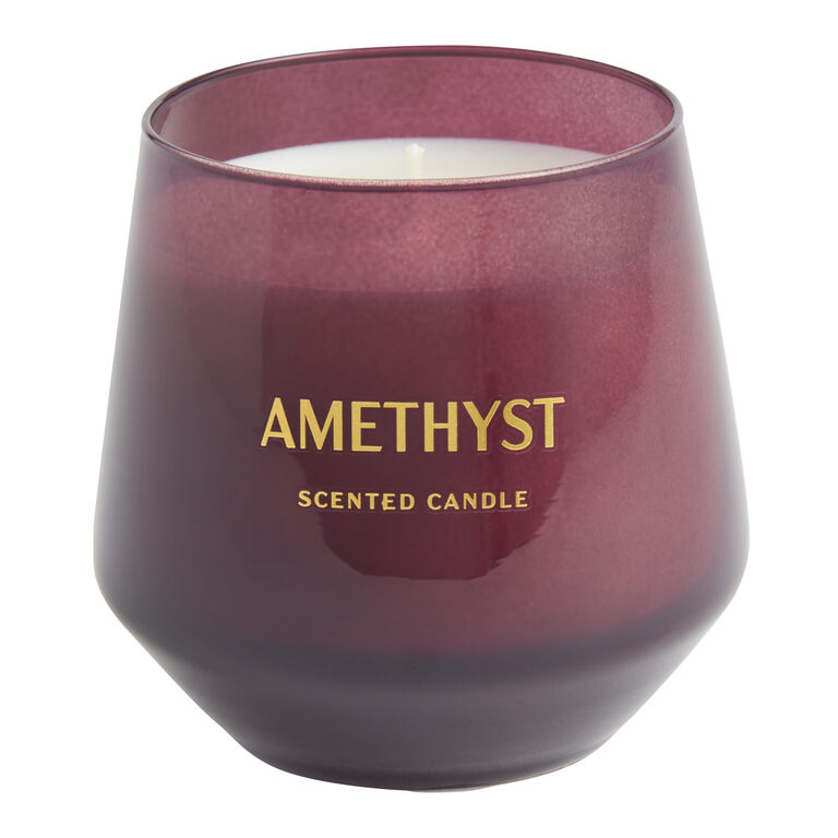 Gemstone Amethyst Scented Candle image number 1