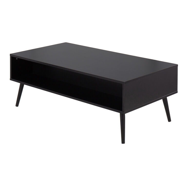 Mia Cane Front Coffee Table with Drawer image number 4