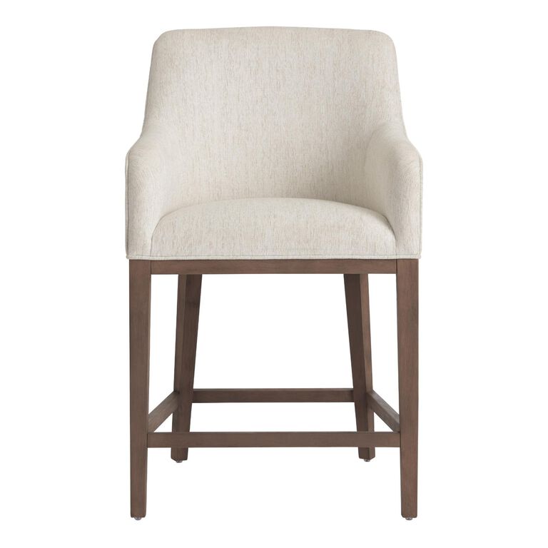 Arden Natural Upholstered Counter Stool image number 3