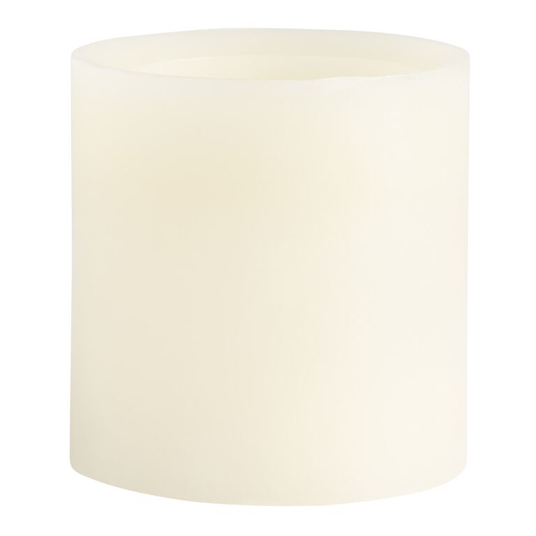 3x3 Ivory Flameless LED Pillar Candle image number 2