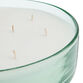 Extra Large Recycled Glass 10 Wick Scented Citronella Candle image number 2