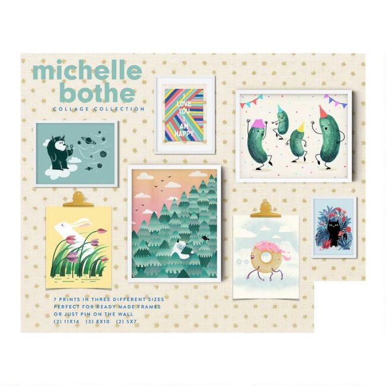 Michelle Bothe Kids Wall Art Prints 7 Piece image number 3