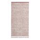 Ashlen Terracotta And White Stripe Terry Bath Towel image number 2