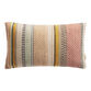 Multicolor Broken Stripe Indoor Outdoor Lumbar Pillow image number 0