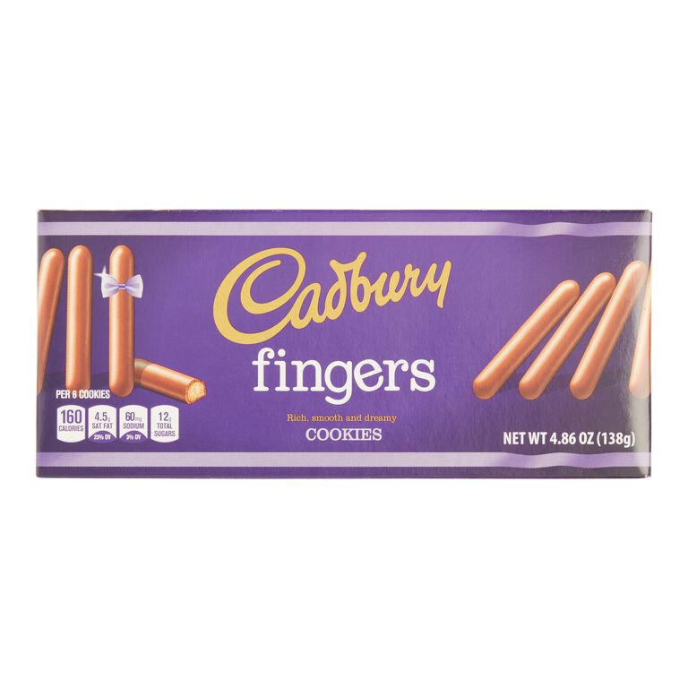 Cadbury Milk Chocolate Biscuit Fingers image number 1