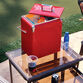 Retro Legacy Red Stainless Steel Drink Cooler image number 1