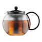 Bodum Assam Glass and Stainless Steel Tea Press image number 0