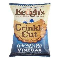 Keogh's Atlantic Sea Salt and Balsamic Vinegar Crinkle Chips
