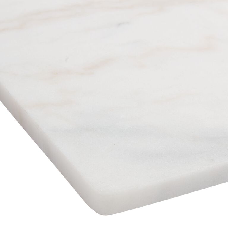 White Marble Pastry Board image number 2