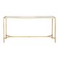 Nala Gold Metal And Glass Console Table image number 2