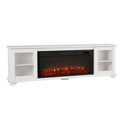 Winde Wood Electric Fireplace Media Stand