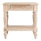Everett Weathered Natural Wood End Table image number 1