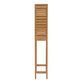 Sven Tall Natural Bamboo Bathroom Space Saver Cabinet image number 3