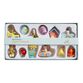 Wood Easter Icons Boxed Ornaments 12 Pack image number 1