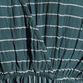 Mira Teal And White Dash Stripe Kaftan Dress image number 1
