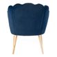 Margery Velvet Scalloped Upholstered Chair image number 4