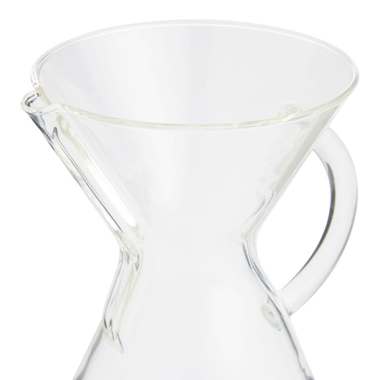 Chemex 8 Cup Glass Handle Pour Over Coffee Maker image number 4