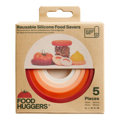 Food Huggers Terracotta Silicone Produce Savers 5 Piece Set