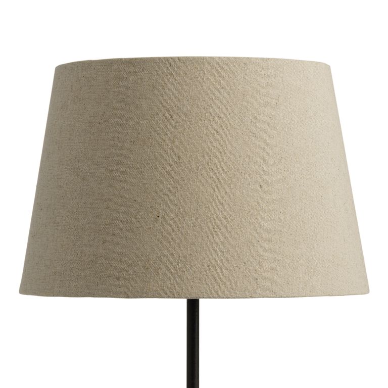 Natural Linen Accent Lamp Shade image number 1