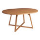 Maliyah Wood Rounded Extension Dining Table image number 0