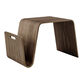 Bagford Bentwood End Table with Magazine Rack image number 0