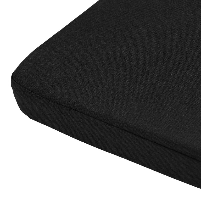 Black Bistro Chair Cushion image number 3