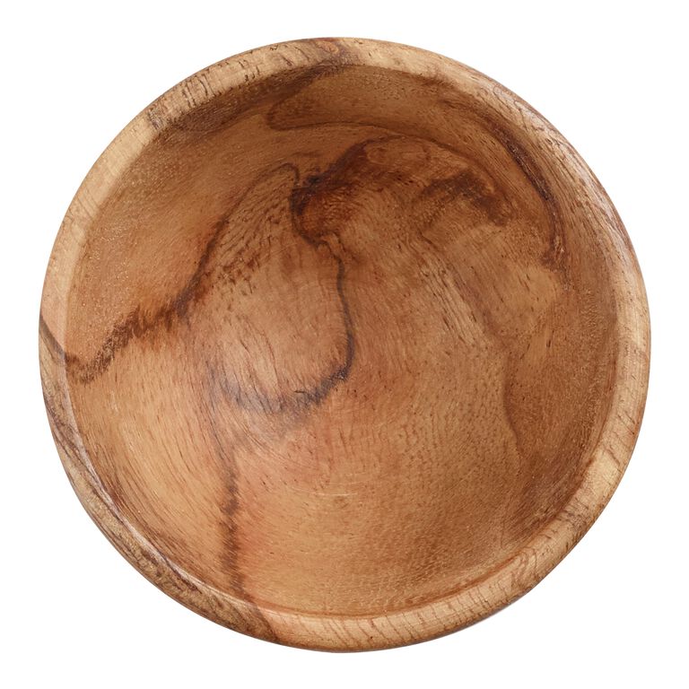 Mini Wood Prep Bowls Set Of 4 image number 2