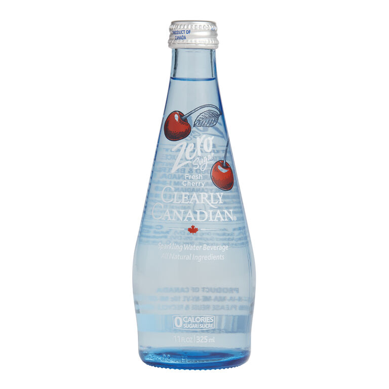 Clearly Canadian Fresh Cherry Zero Sugar Sparkling Beverage image number 1