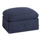 Brynn Feather Filled Swivel Chair Ottoman image number 0