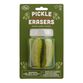 Fred Rubber Pickle Erasers 2 Pack image number 0
