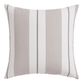 Sunbrella Linen Stripe Outdoor Throw Pillow image number 0