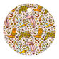 Society6 Round Multicolor Howdy Cutting Board image number 0