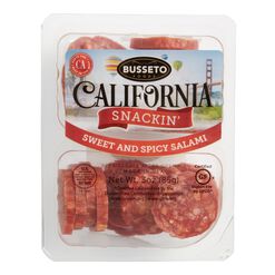 Busseto California Snackin' Spicy Salami Nuggets Set of 2