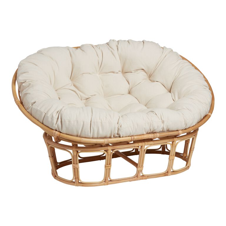 Rattan Double Papasan Chair Frame image number 4