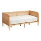 Kira Rattan Cane and Wood Daybed Frame image number 2